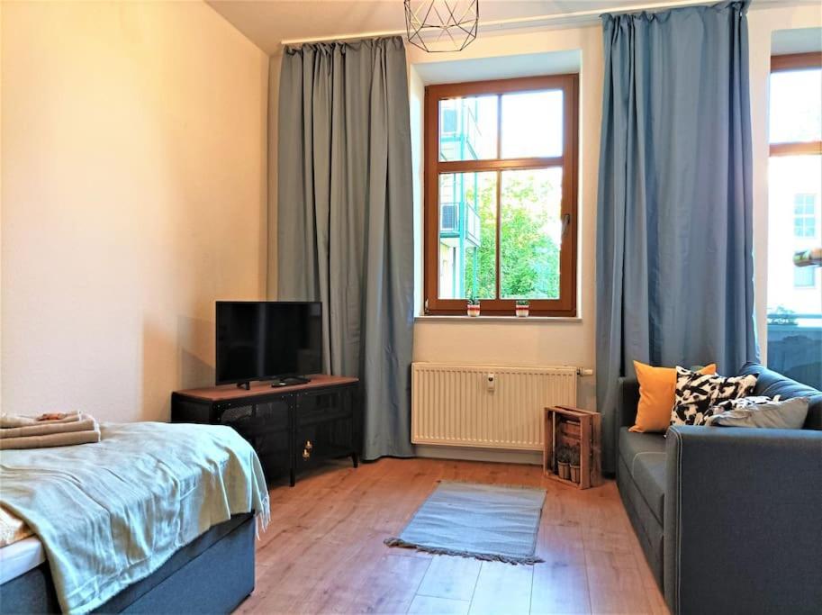 Modernes Apartment Mit Balkon Magdeburg Kültér fotó